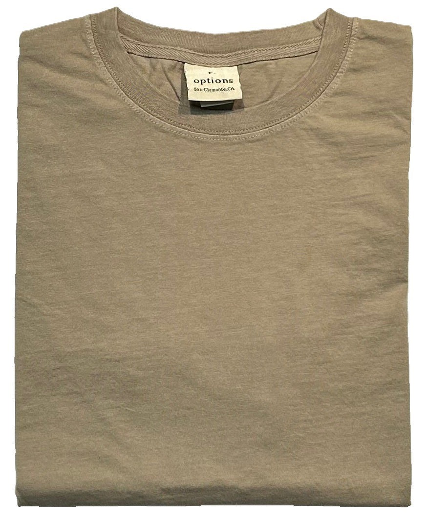 r-options Ringspun Pigment Dyed Short Sleeve Tee