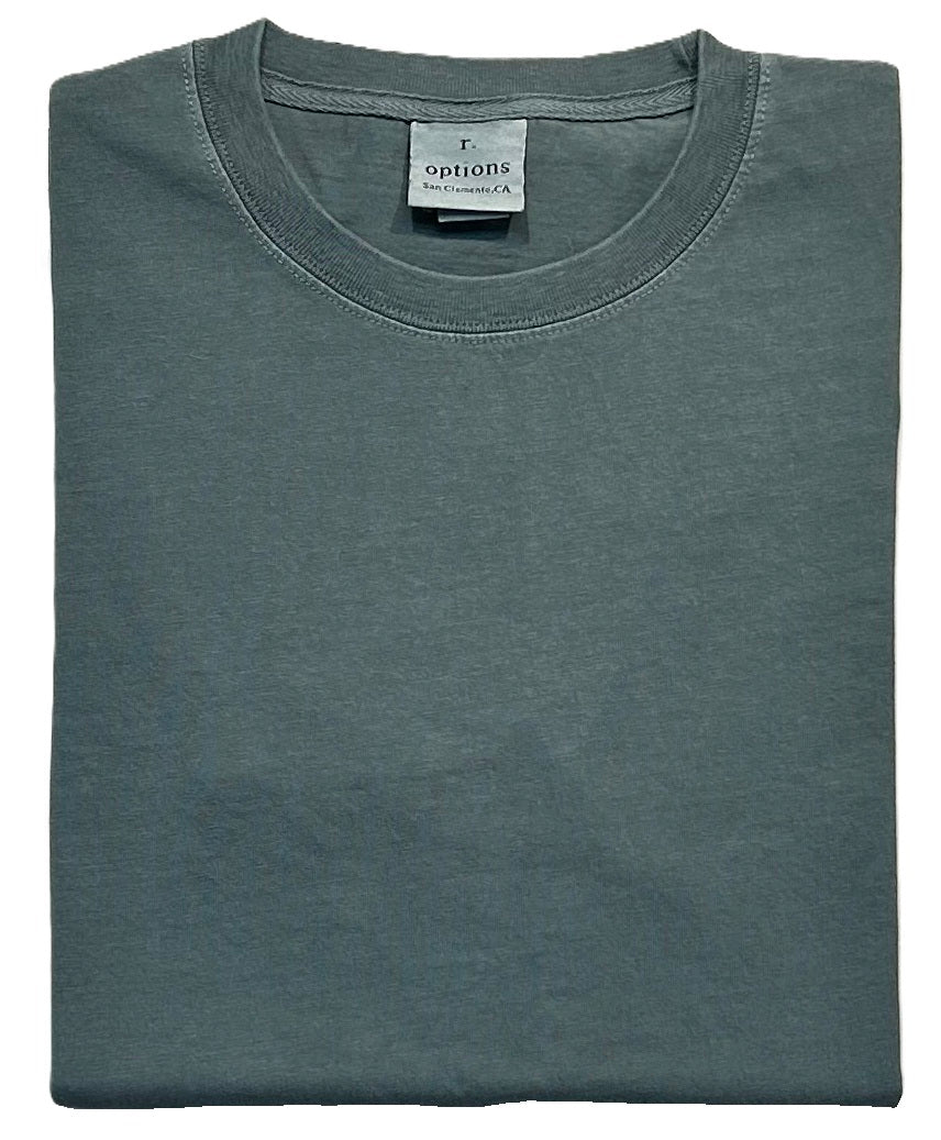 r-options Ringspun Pigment Dyed Short Sleeve Tee