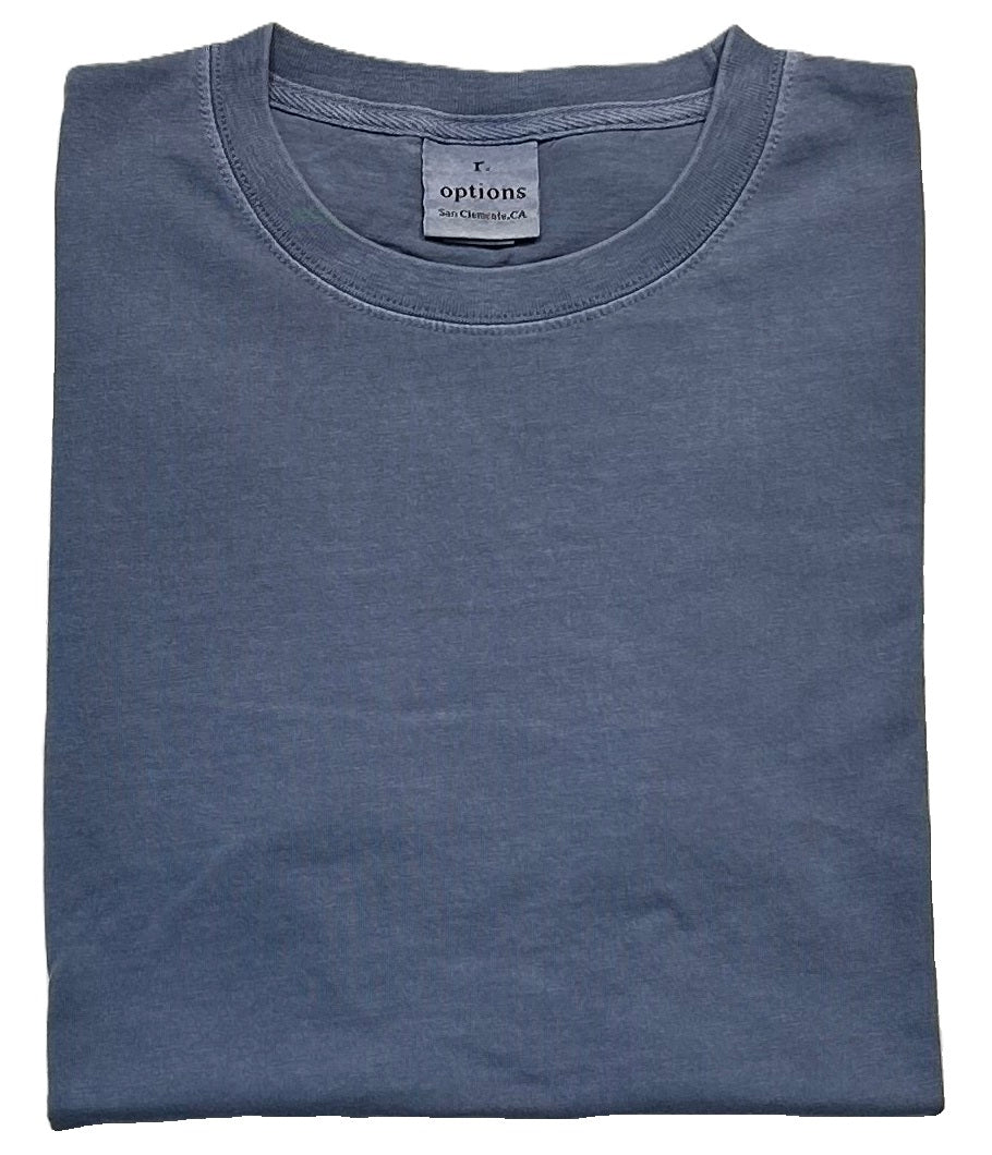 r-options Ringspun Pigment Dyed Short Sleeve Tee
