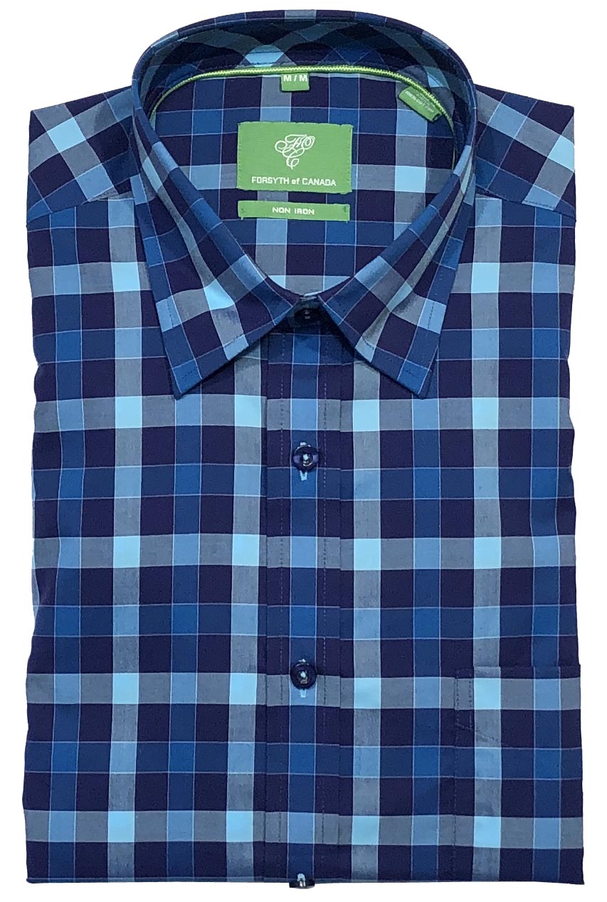 Forsyth of Canada Long Sleeve Tailored Fit Non-Iron Sport Shirt