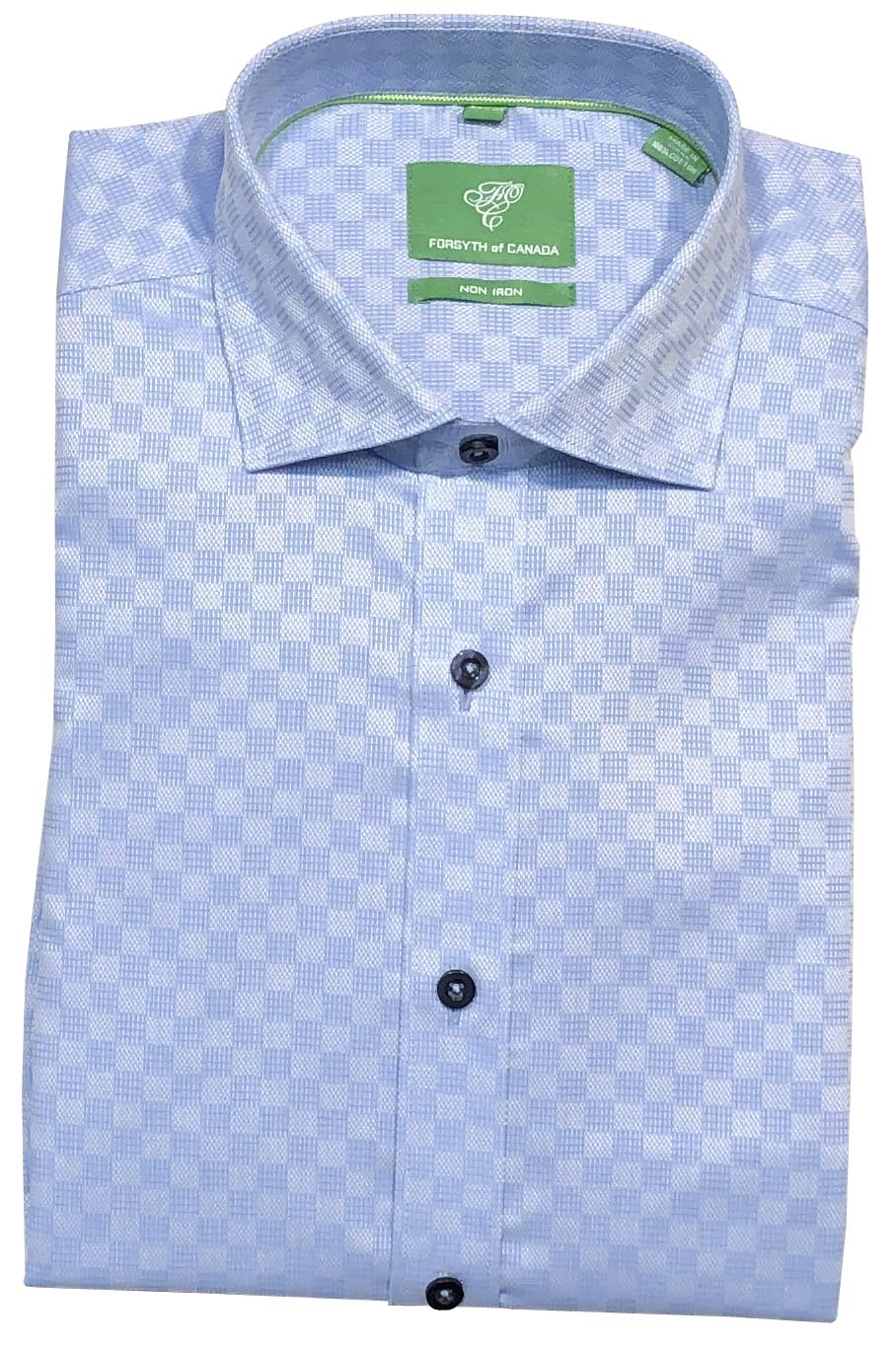 Forsyth of Canada Long Sleeve Tailored Fit Non-Iron Sport Shirt