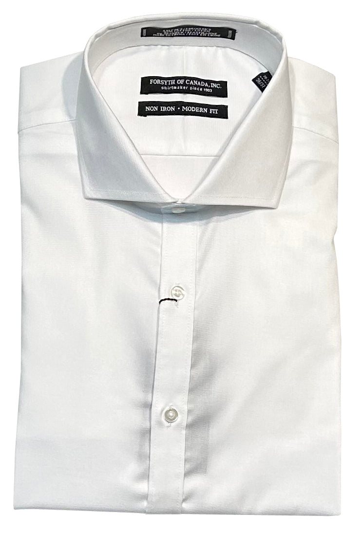 Forsyth of Canada Modern Fit Spread Collar Non-Iron Stretch Dress Shirt