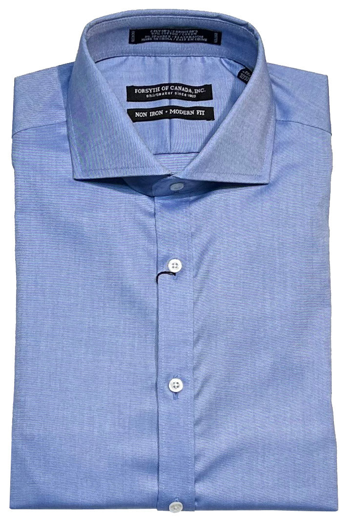 Forsyth of Canada Modern Fit Spread Collar Non-Iron Stretch Dress Shirt
