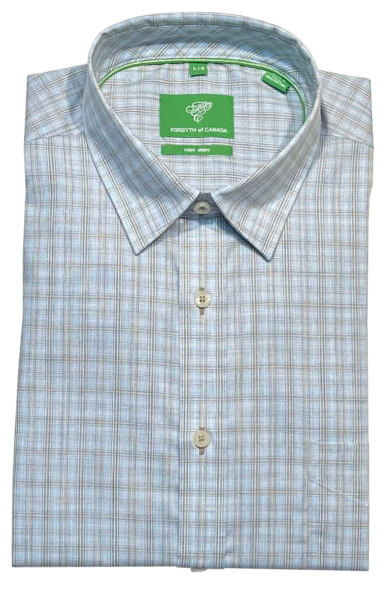 Forsyth of Canada Long Sleeve Tailored Fit Non-Iron Sport Shirt