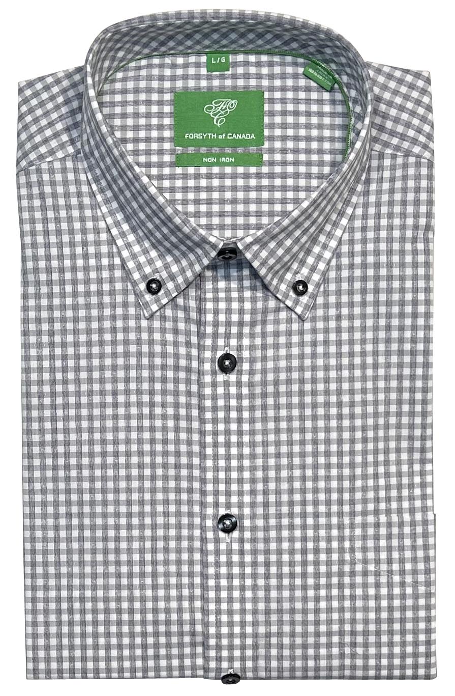 Forsyth of Canada Long Sleeve Tailored Fit Non-Iron Sport Shirt