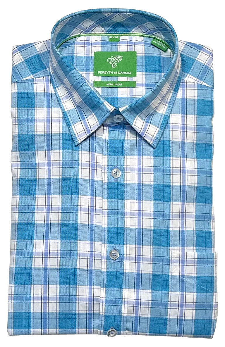 Forsyth of Canada Long Sleeve Tailored Fit Non-Iron Sport Shirt