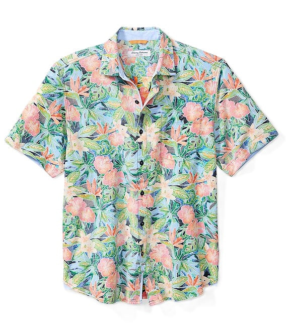 Tommy Bahama Nova Wave Jungle Party Camp Shirt