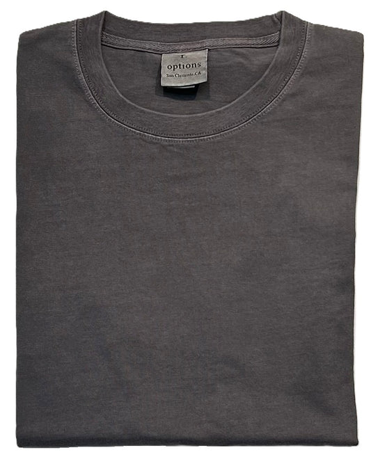 r-options Ringspun Pigment Dyed Short Sleeve Tee