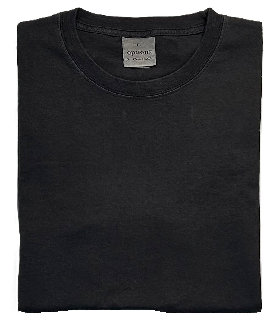 r-options Ringspun Pigment Dyed Short Sleeve Tee