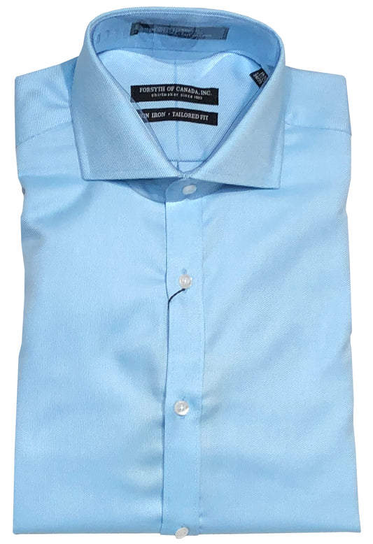Forsyth of Canada Tailored Fit Spread Collar Non-Iron Dress Shirt