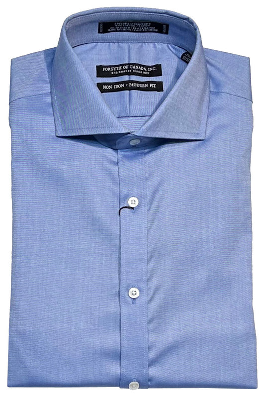 Forsyth of Canada Modern Fit Spread Collar Non-Iron Stretch Dress Shirt