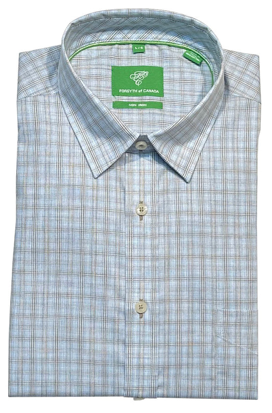Forsyth of Canada Long Sleeve Tailored Fit Non-Iron Sport Shirt