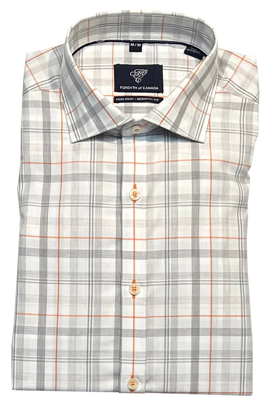 Forsyth of Canada Long Sleeve Modern Fit Non-Iron Sport Shirt