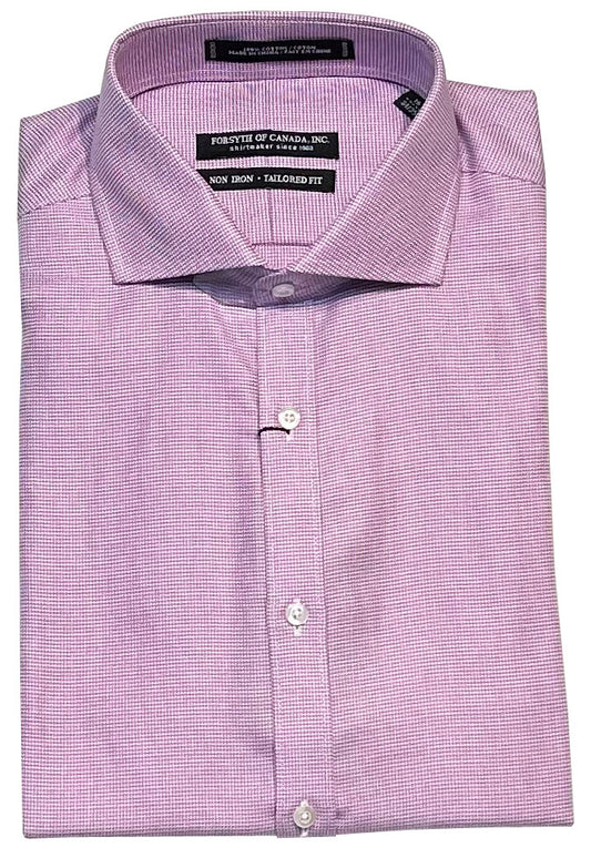 Forsyth of Canada Tailored Fit Spread Collar Non-Iron Dress Shirt