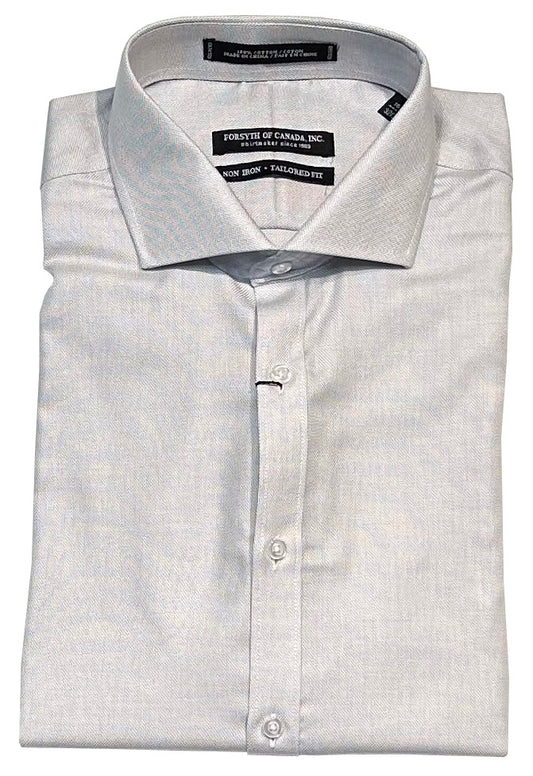 Forsyth of Canada Tailored Fit Spread Collar Non-Iron Dress Shirt