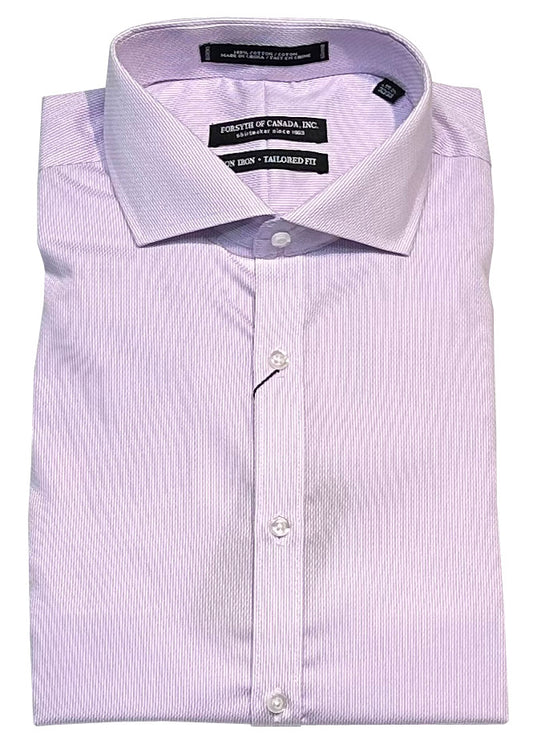 Forsyth of Canada Tailored Fit Spread Collar Non-Iron Dress Shirt