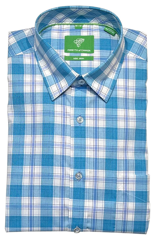 Forsyth of Canada Long Sleeve Tailored Fit Non-Iron Sport Shirt