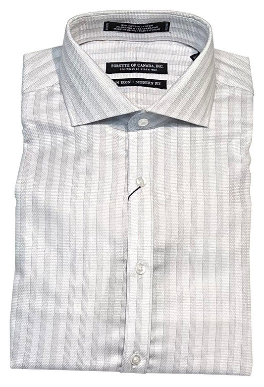 Forsyth of Canada Modern Fit Spread Collar Non-Iron Stretch Dress Shirt