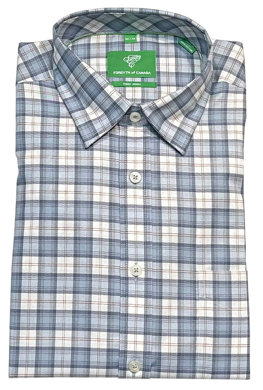 Forsyth of Canada Long Sleeve Tailored Fit Non-Iron Sport Shirt